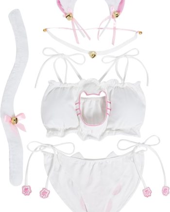 Cosplay Lingerie Set Cute Keyhole Sexy Outfit