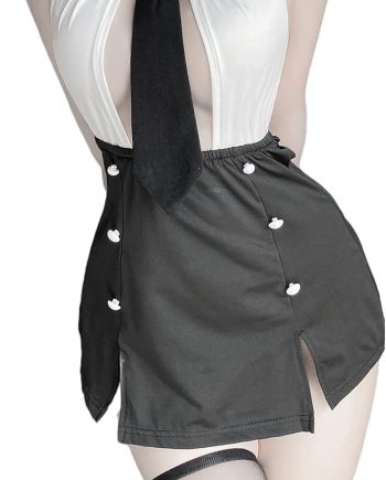 Office Secretary Uniform Cosplay Lingerie Outfit with Socks